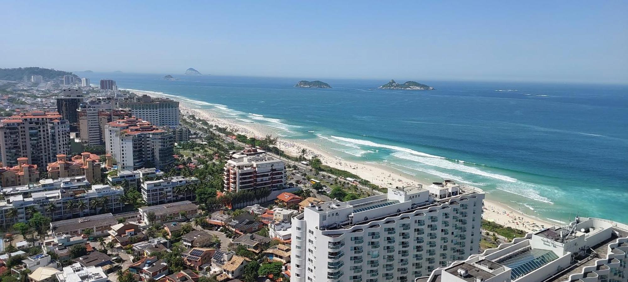 Barra Da Tijuca - Rio De Janeiro - Beira-Mar - Barramares Flat Apartman Kültér fotó