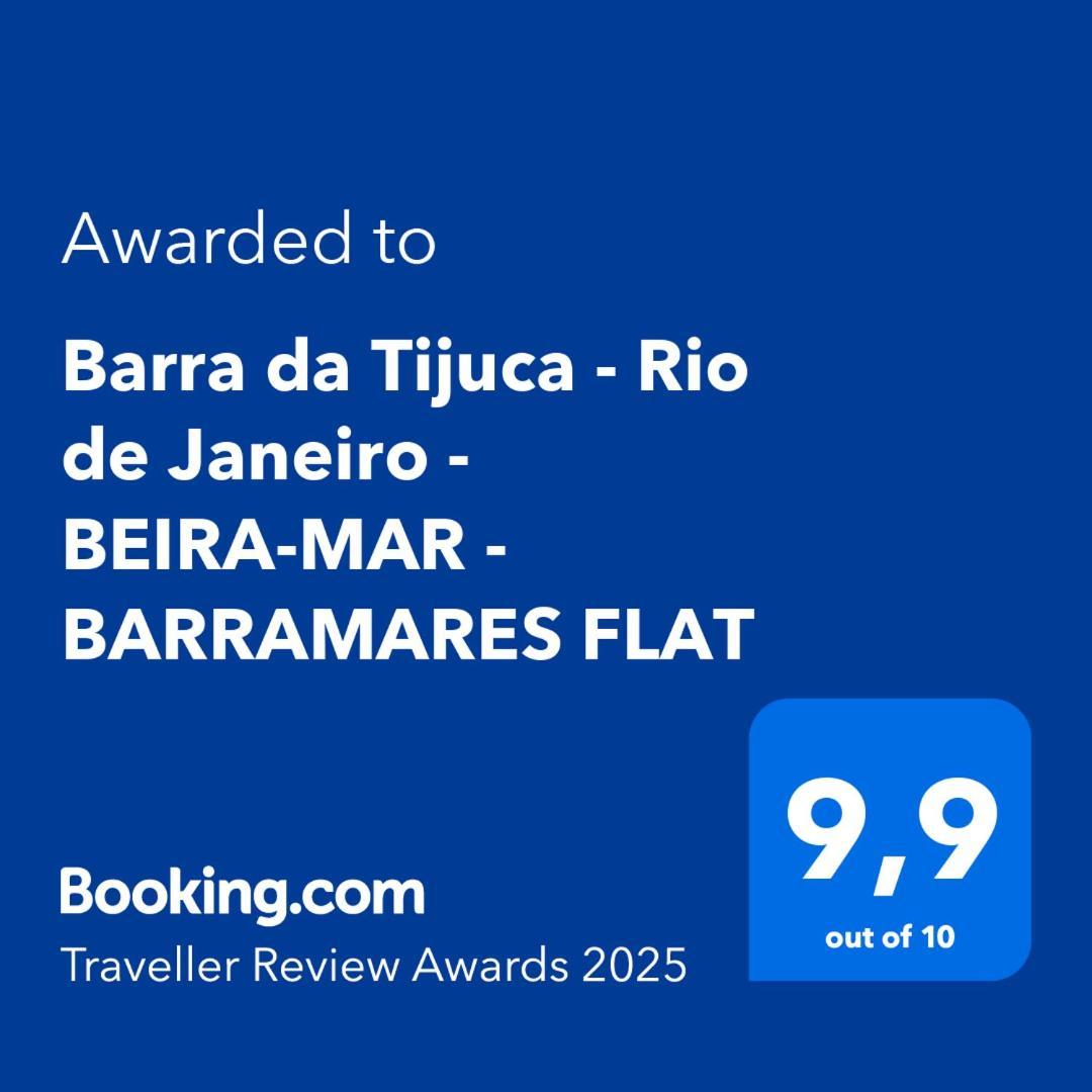 Barra Da Tijuca - Rio De Janeiro - Beira-Mar - Barramares Flat Apartman Kültér fotó